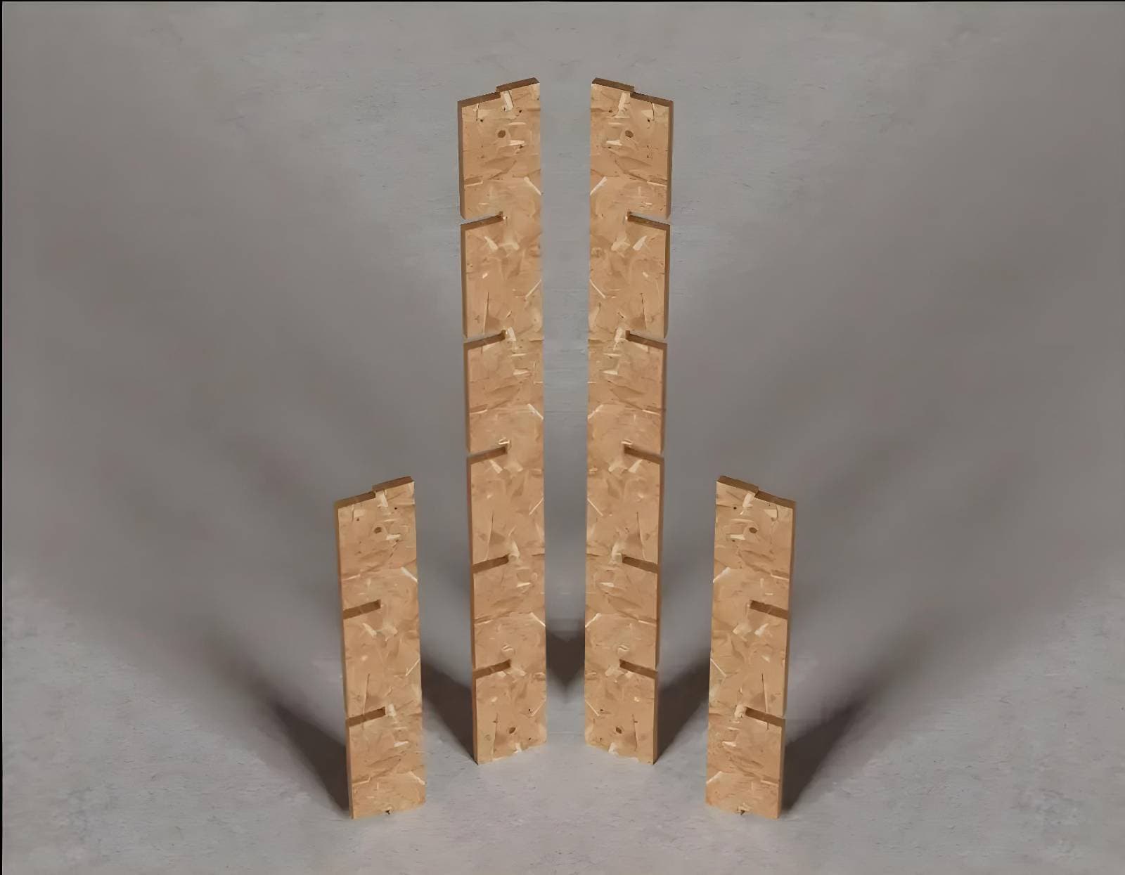 Combstruct comb-beam structural element - the core of our modular building system